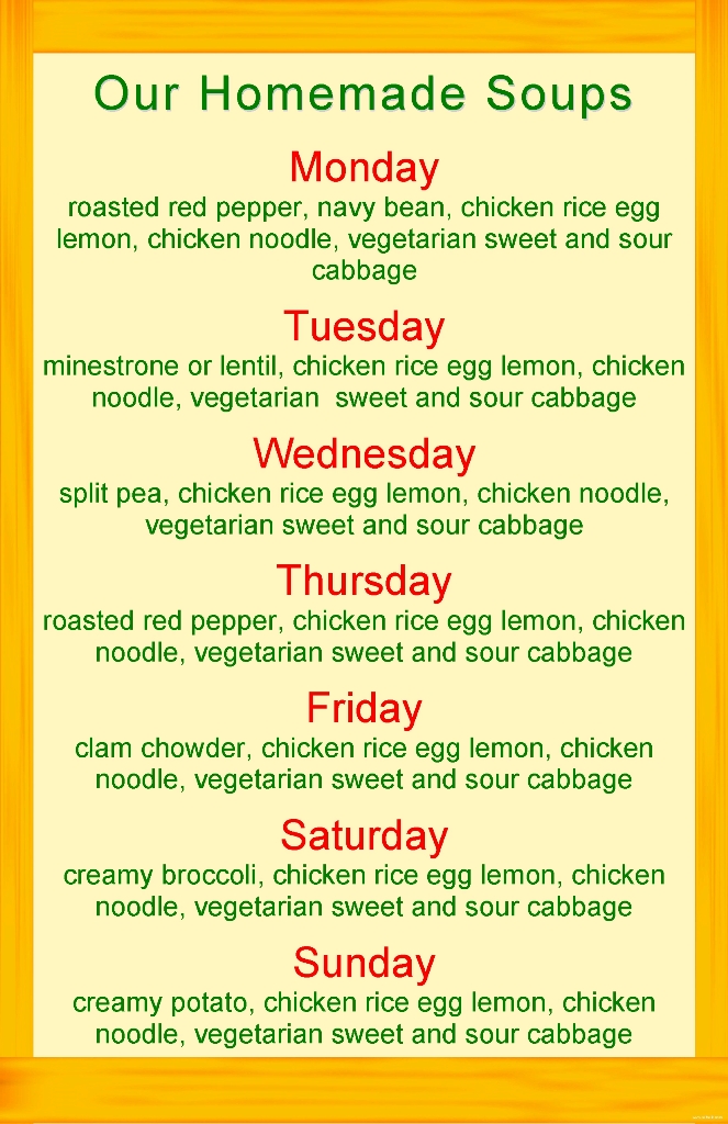 The Verdict Restaurant - Specials