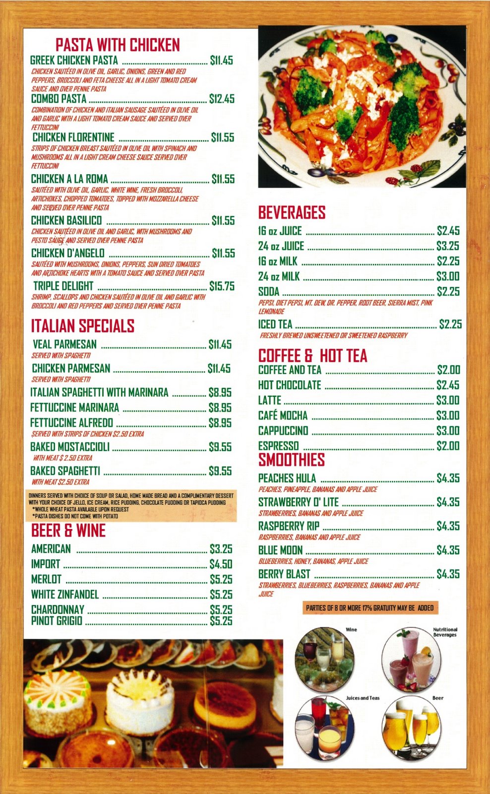 The Verdict Restaurant - Lunch and Dinner