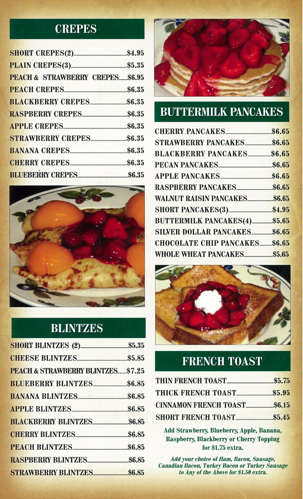 The Verdict Restaurant - Breakfast