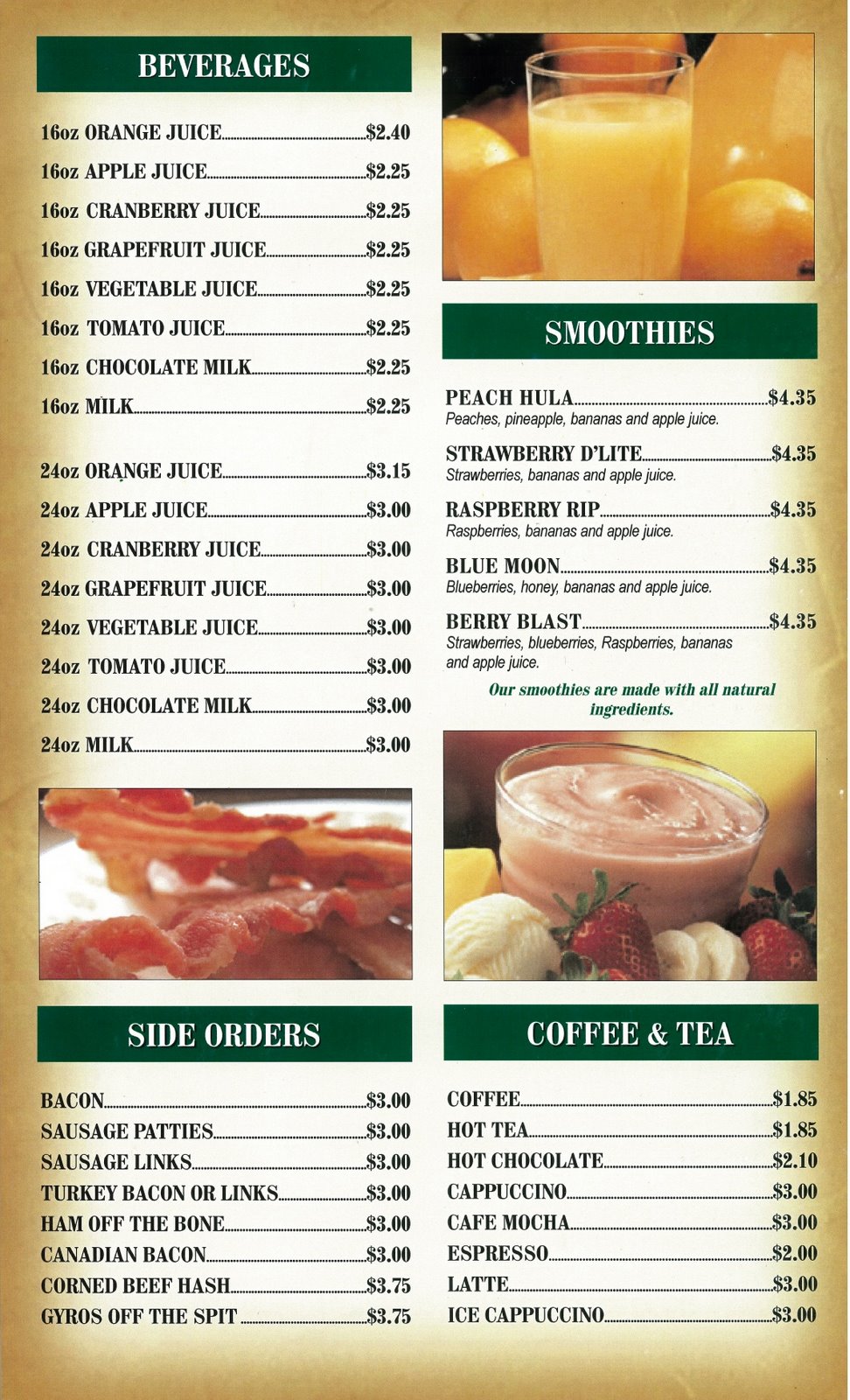 The Verdict Restaurant - Breakfast